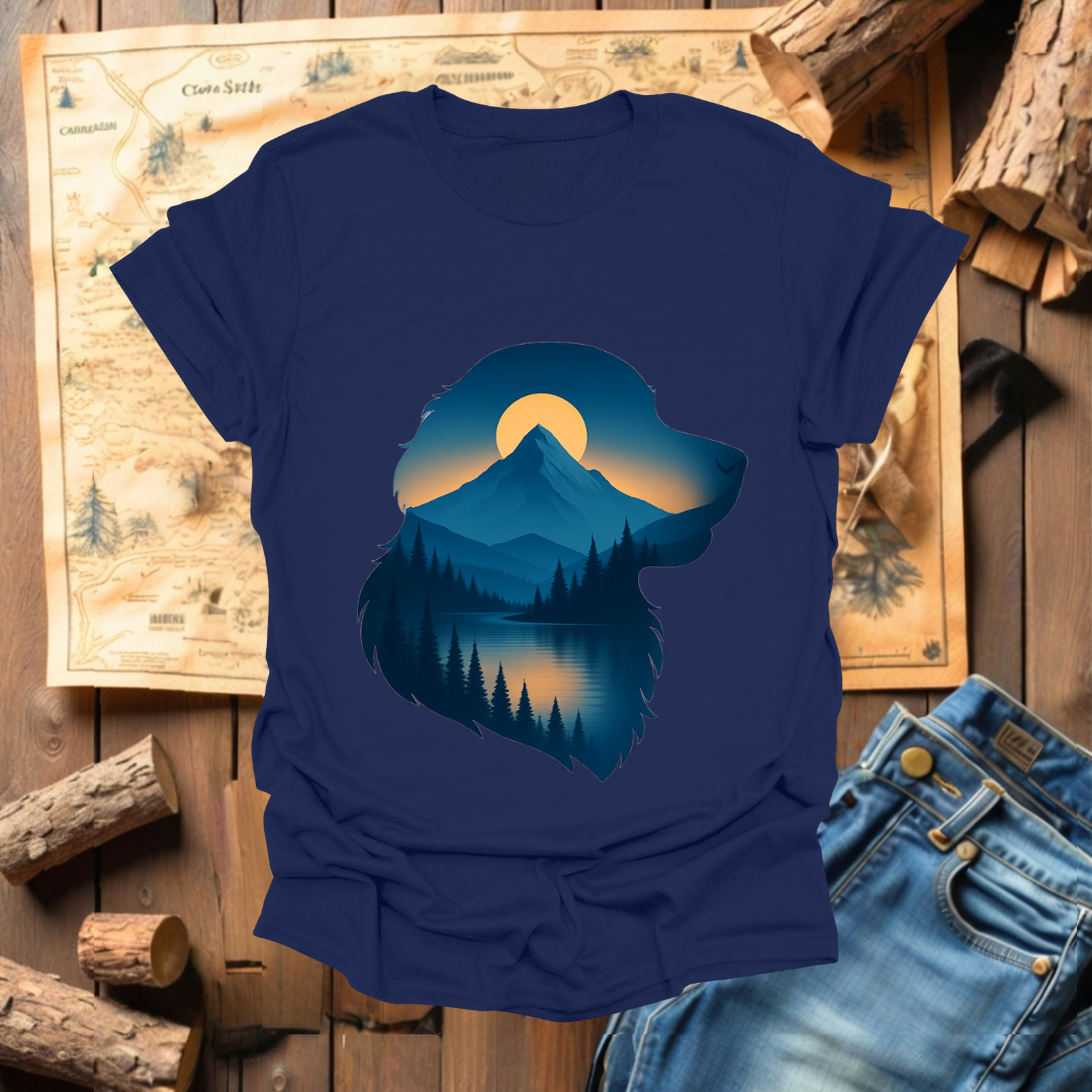 #267 Golden Retriever Silhouette