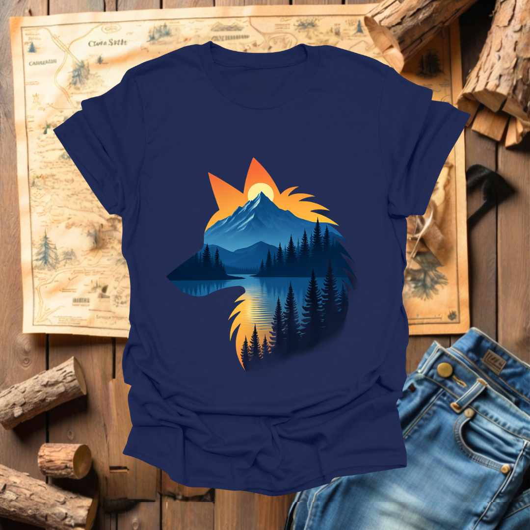 #271 Wolf Silhouette