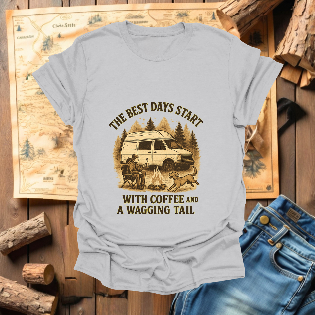 #239 The Best Days Start with Coffee (van)