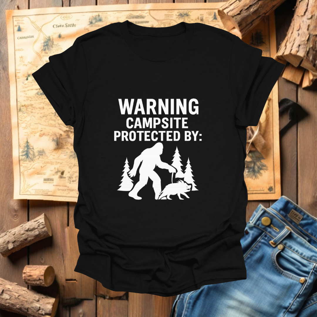 #311 Warning Campsite Protected By