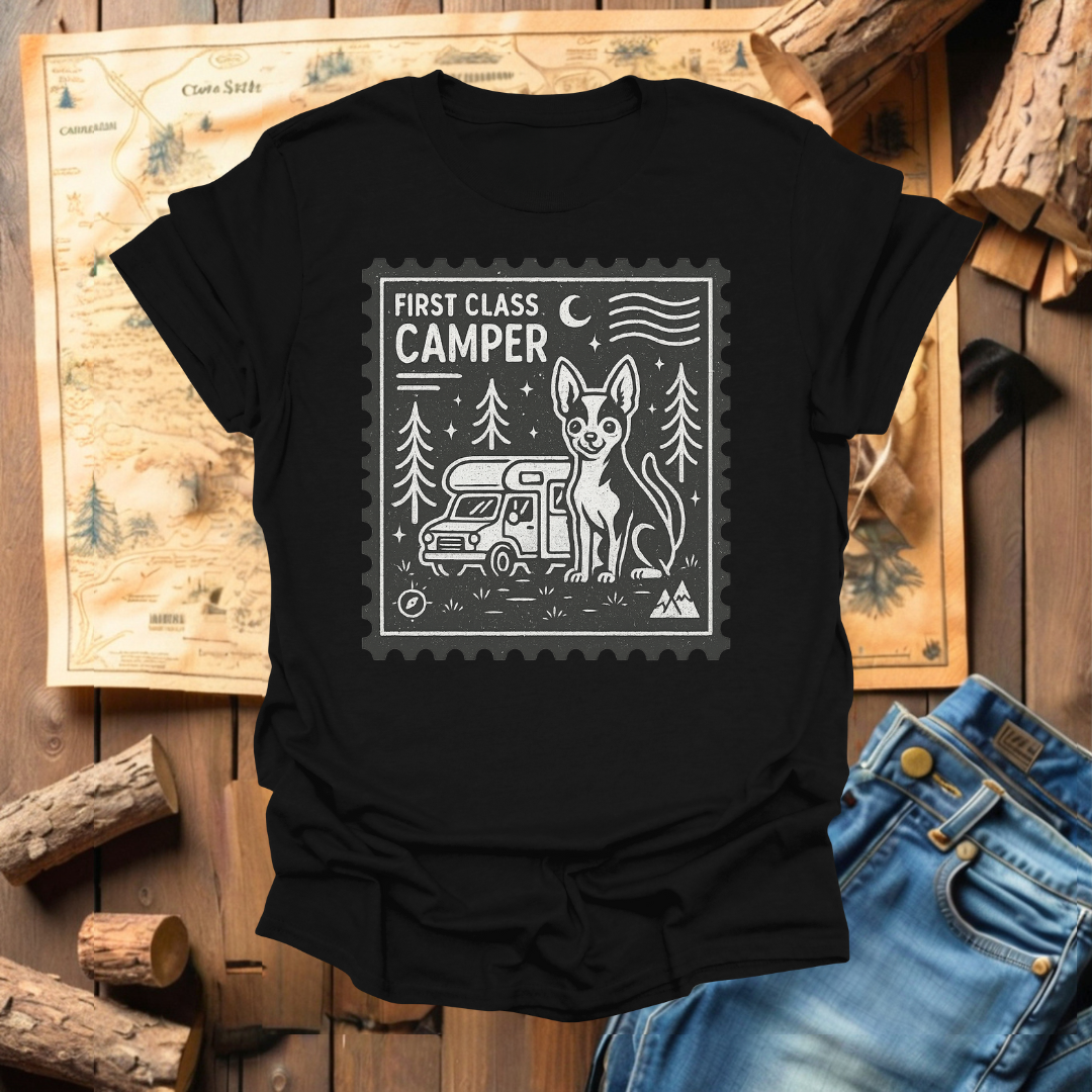 #303 First Class Camper Stamp