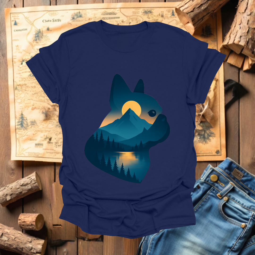 #268 French Bulldog Silhouette