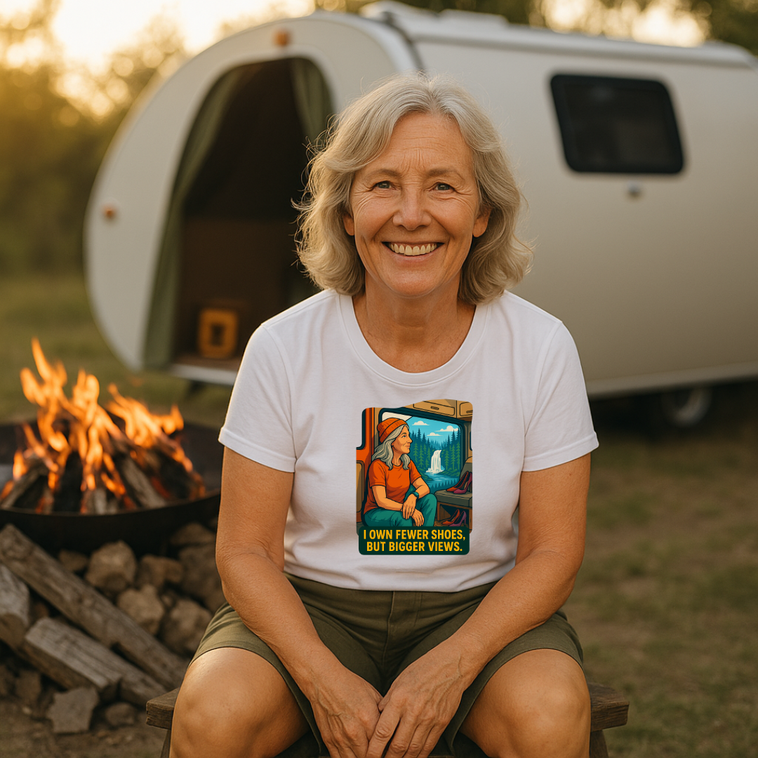 #335 Fewer Shoes Bigger Views