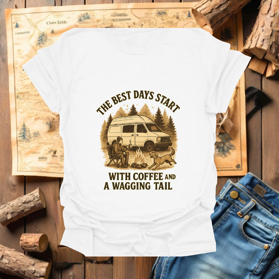 #239 The Best Days Start with Coffee (van)