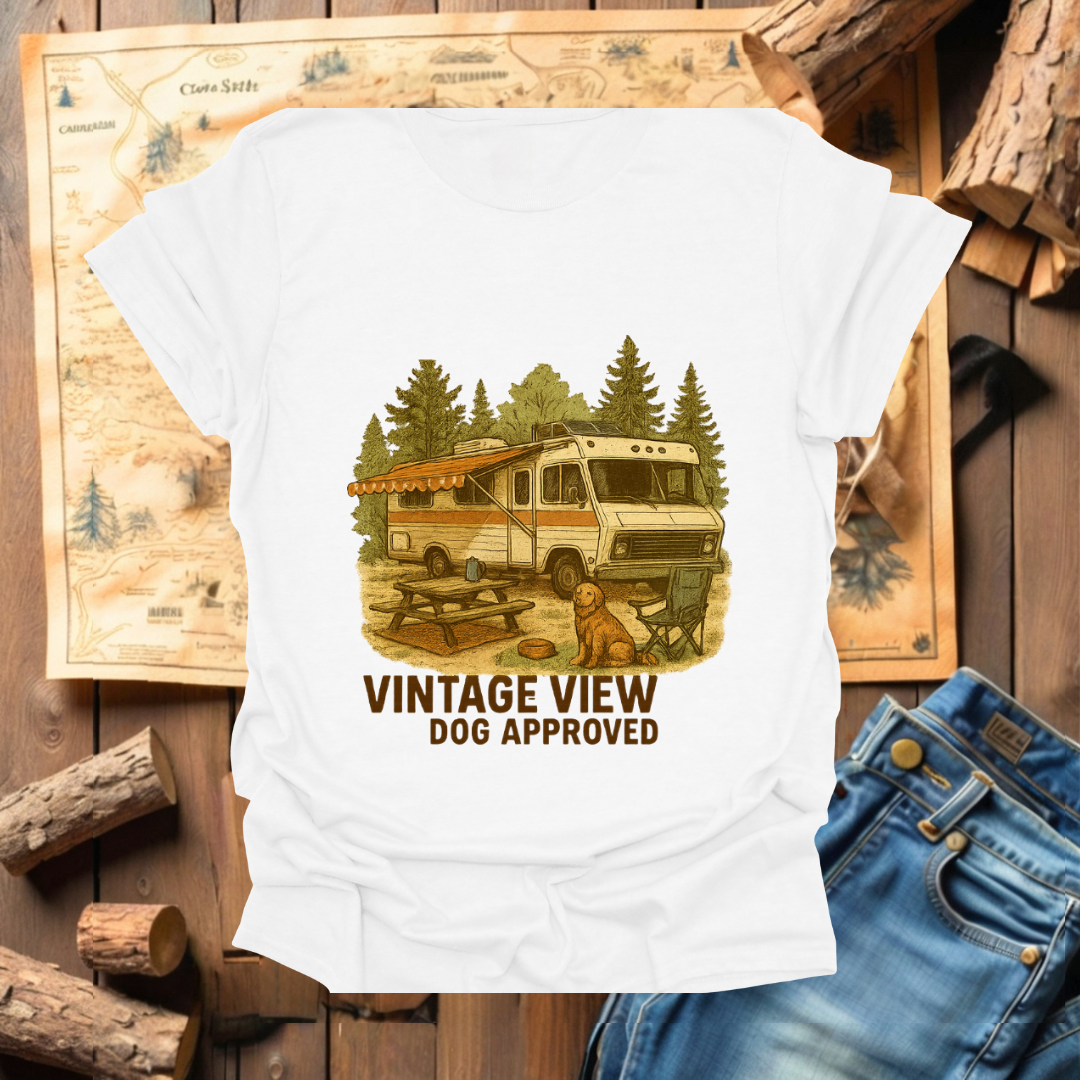 #213 Vintage Views Dog Approved