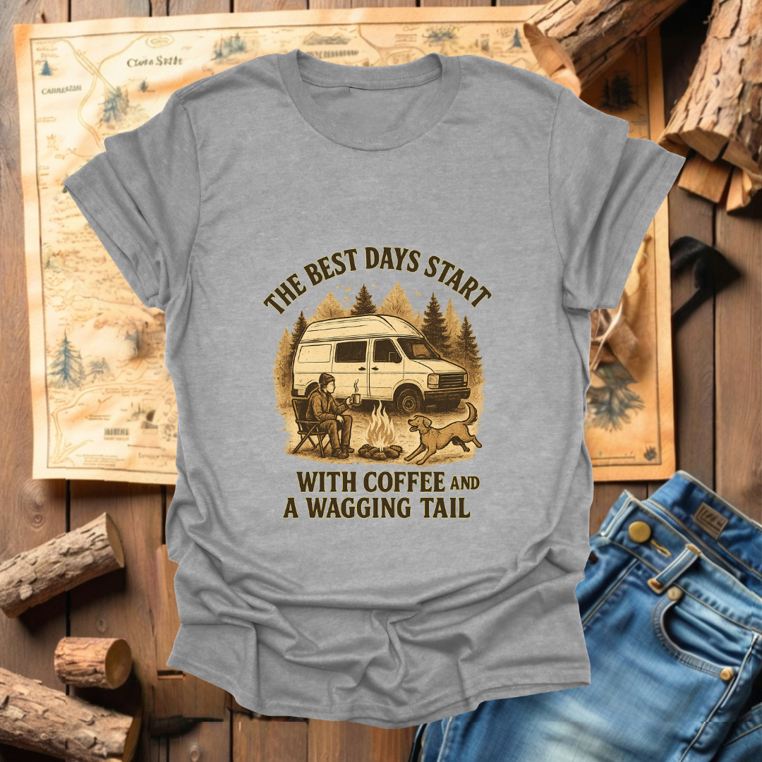 #239 The Best Days Start with Coffee (van)
