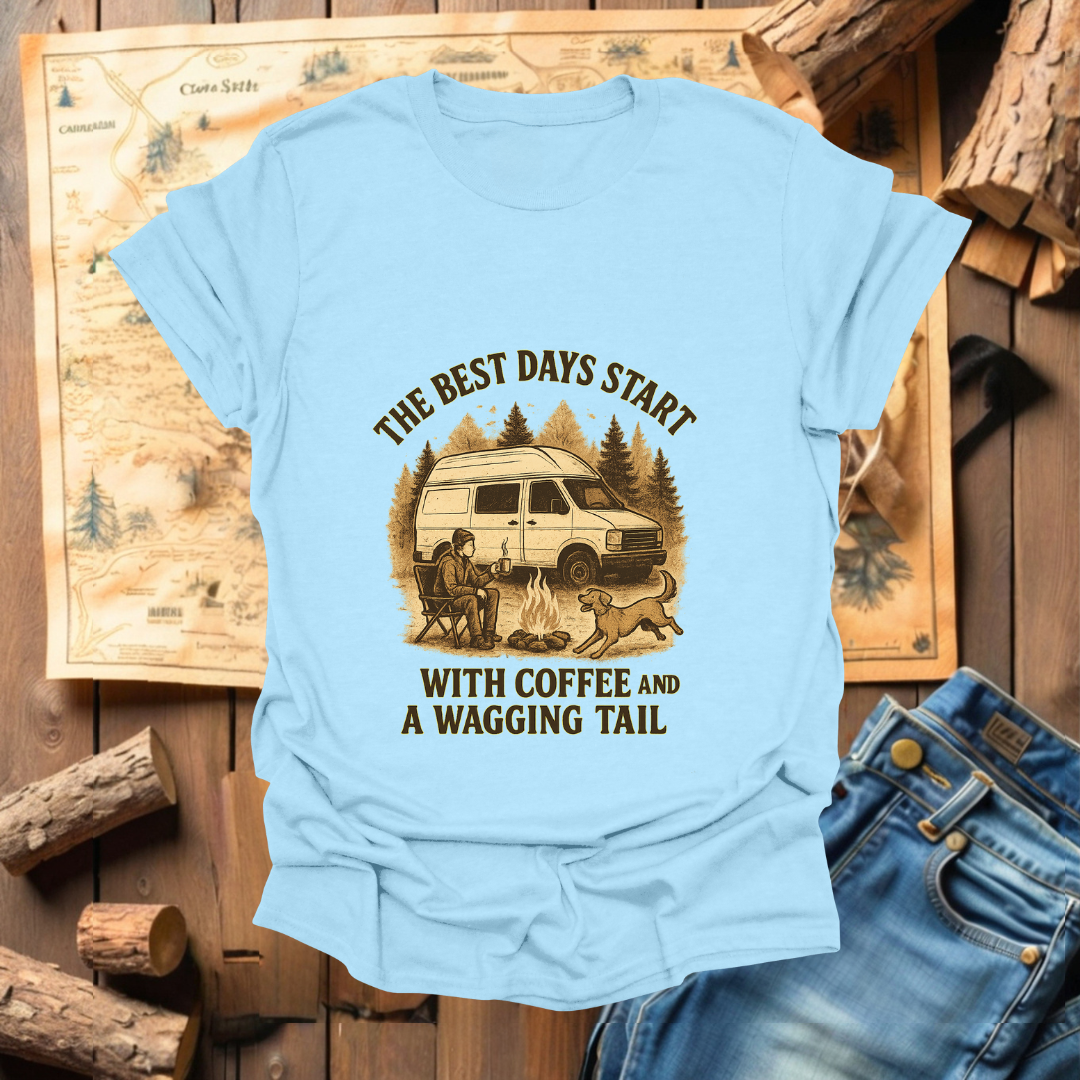 #239 The Best Days Start with Coffee (van)