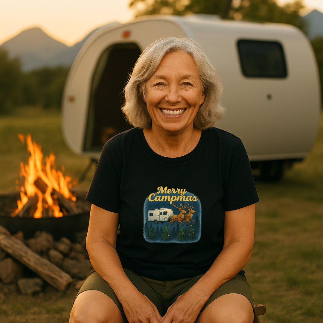 #318 Reindeer Pulling Camper