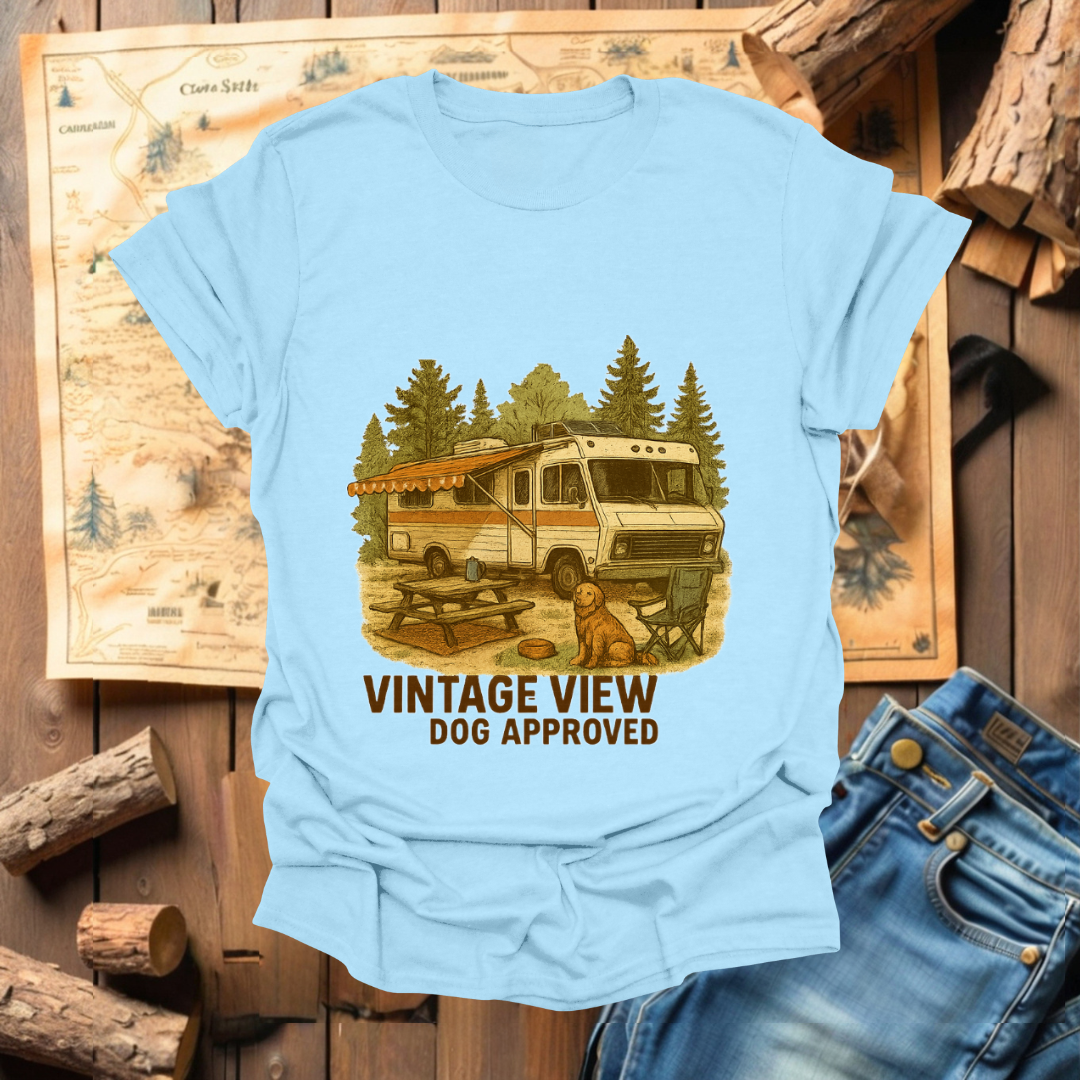 #213 Vintage Views Dog Approved