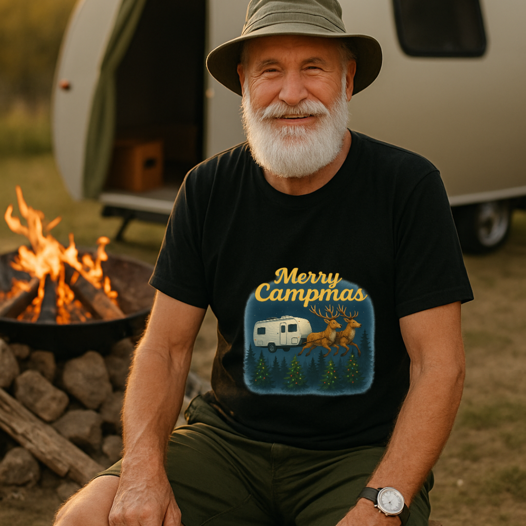 #318 Reindeer Pulling Camper