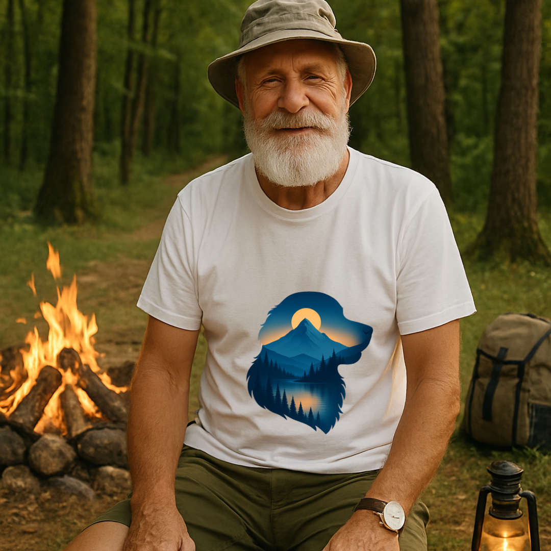 #267 Golden Retriever Silhouette