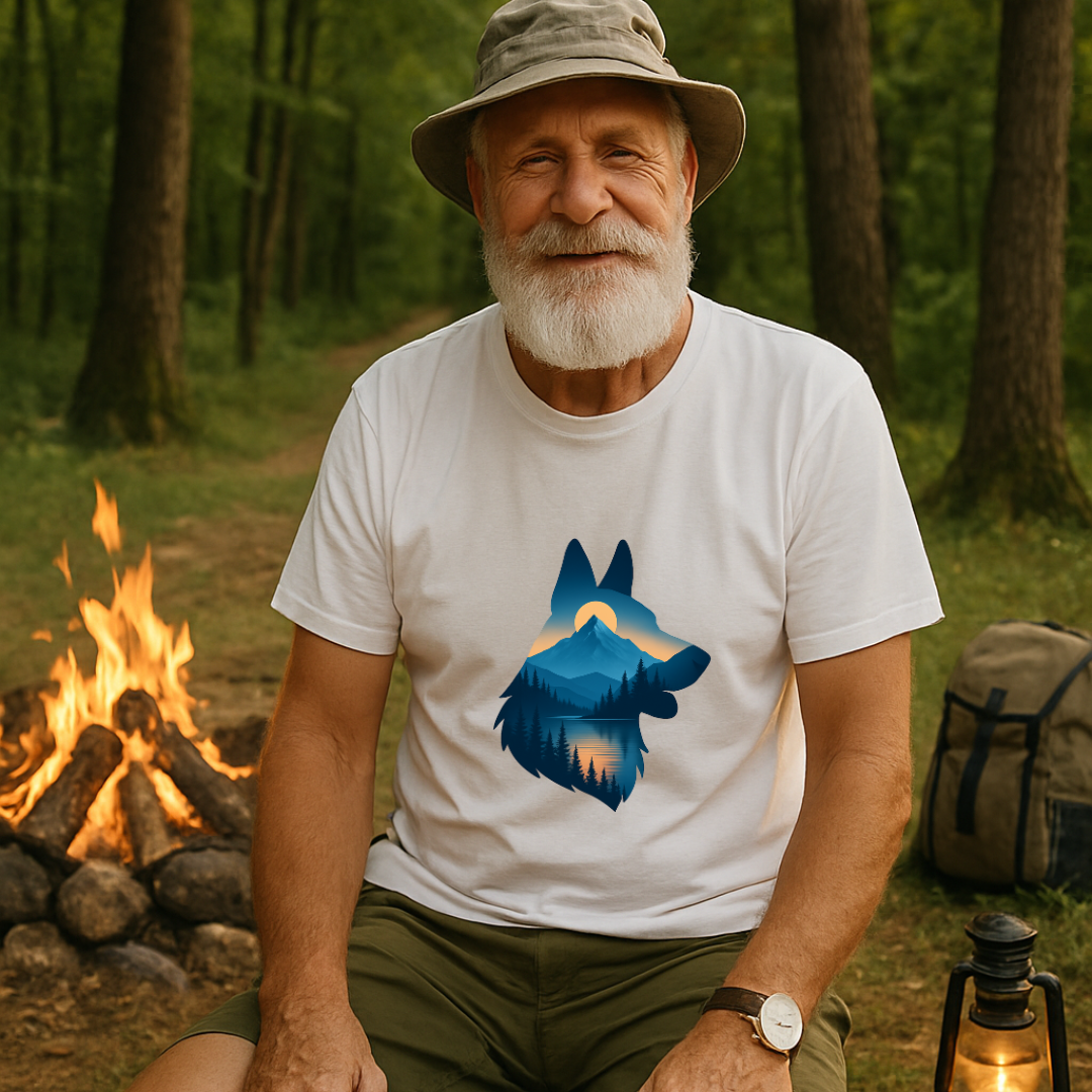 #264 German Shepard Silhouette