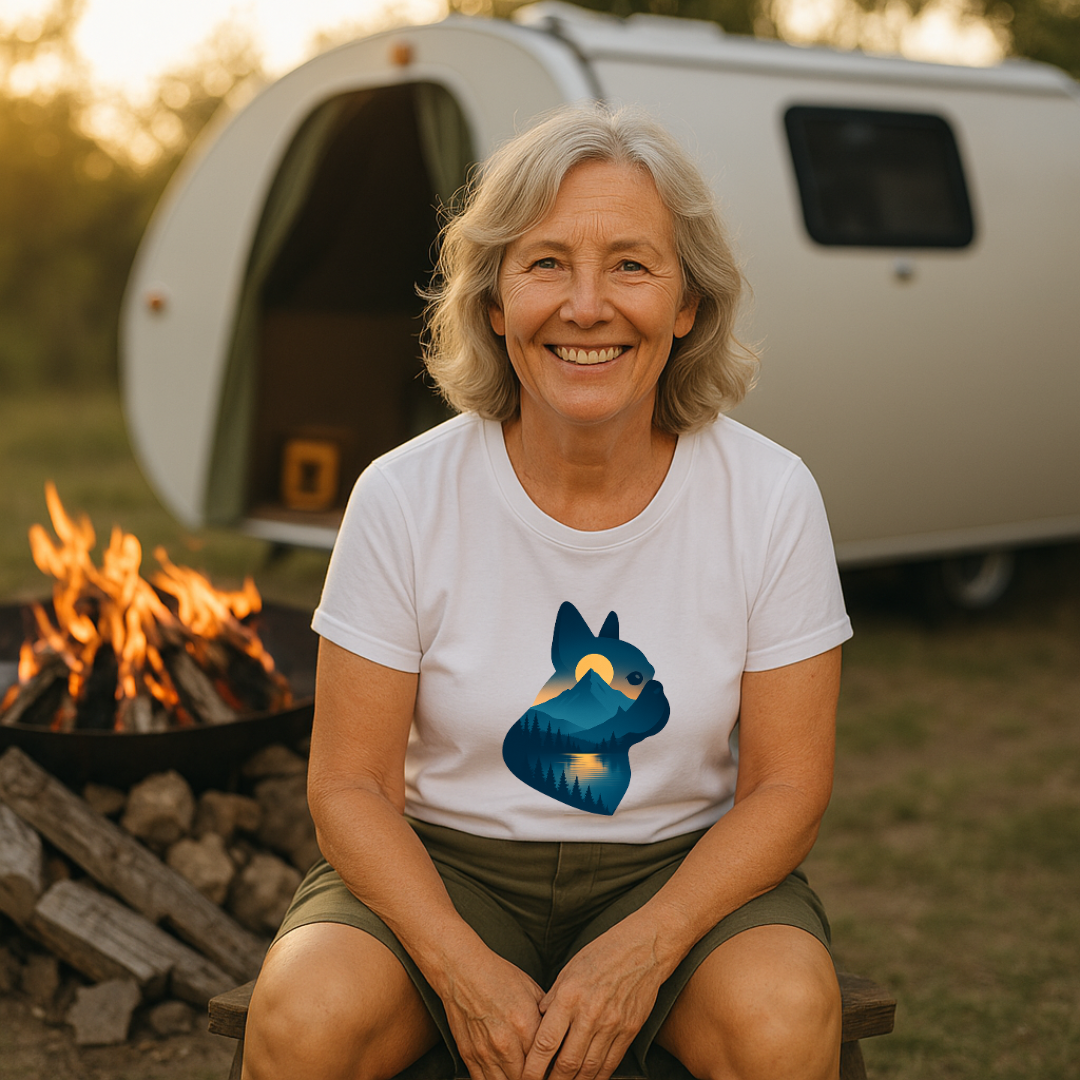 #268 French Bulldog Silhouette