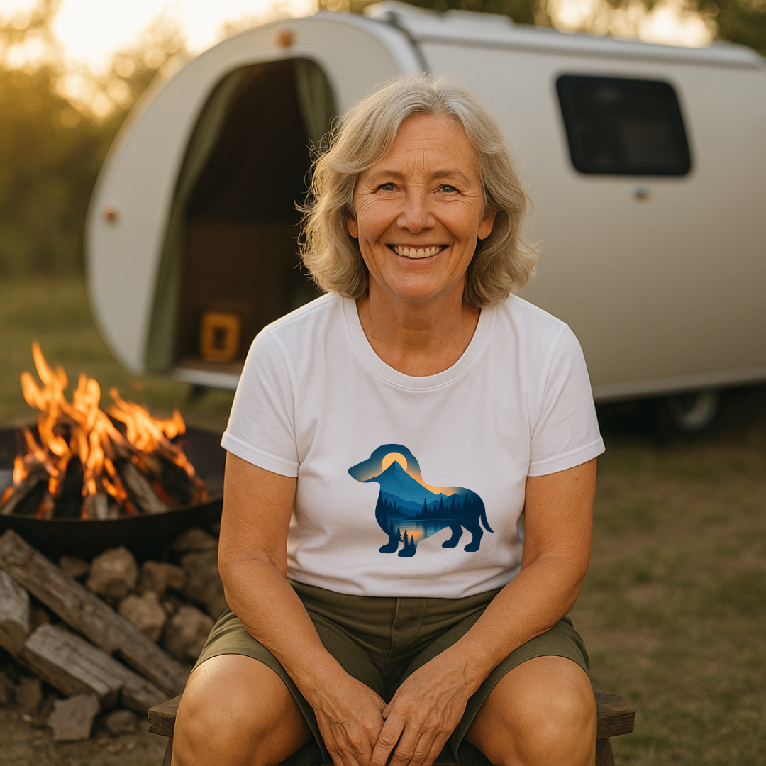 #265 Dachshund Silhouette