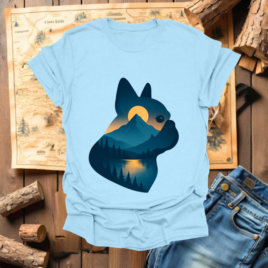 #268 French Bulldog Silhouette