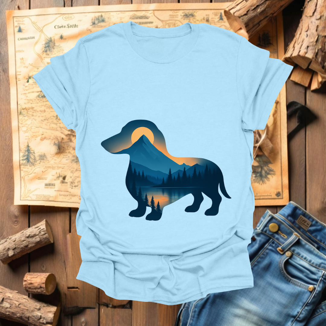 #265 Dachshund Silhouette