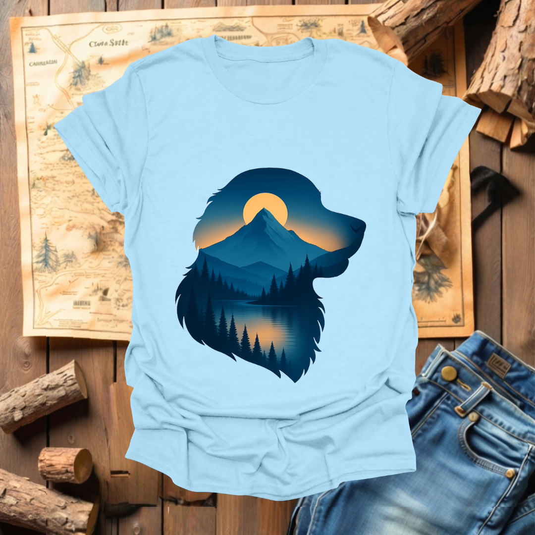 #267 Golden Retriever Silhouette