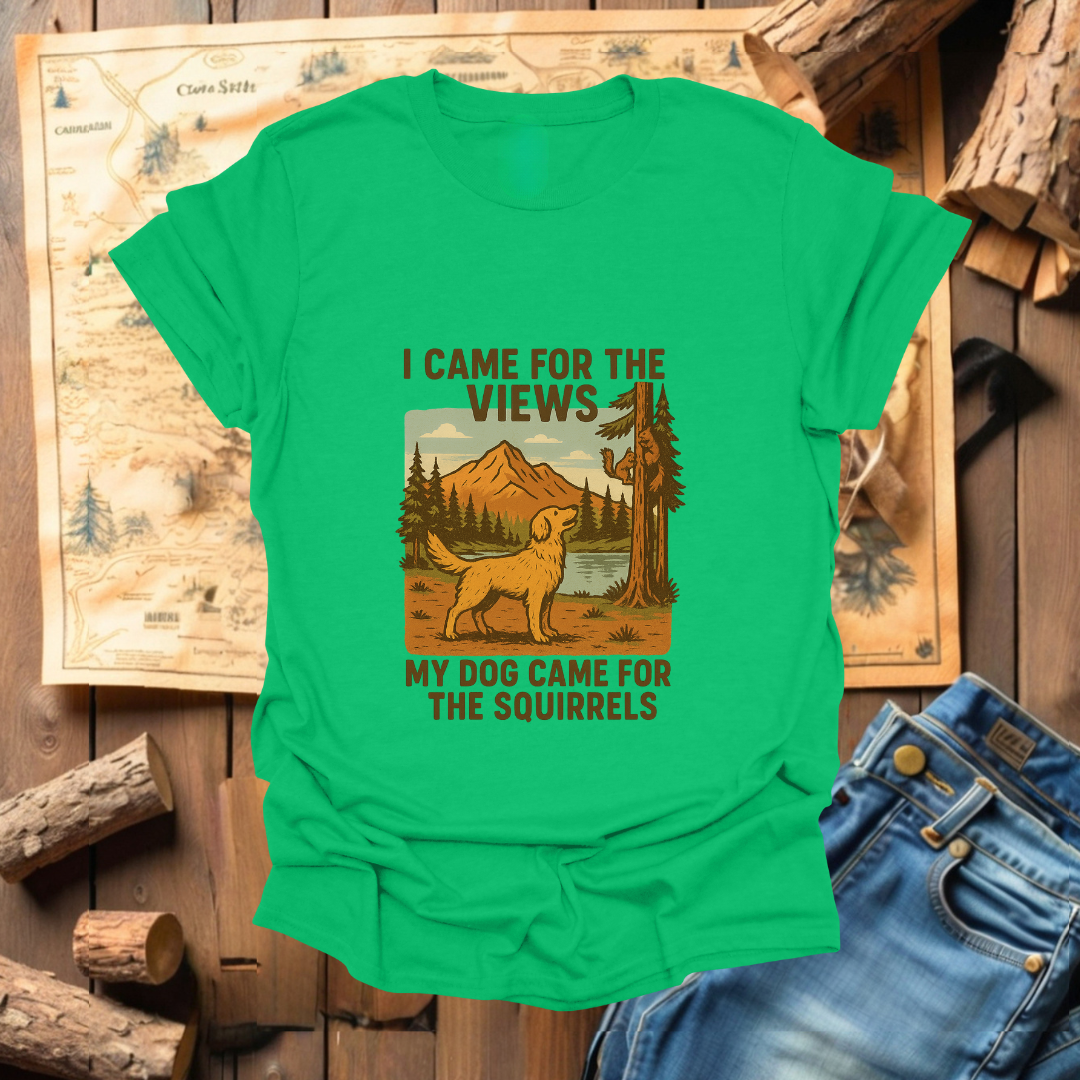 #256 My Dog Came For the Squirrels