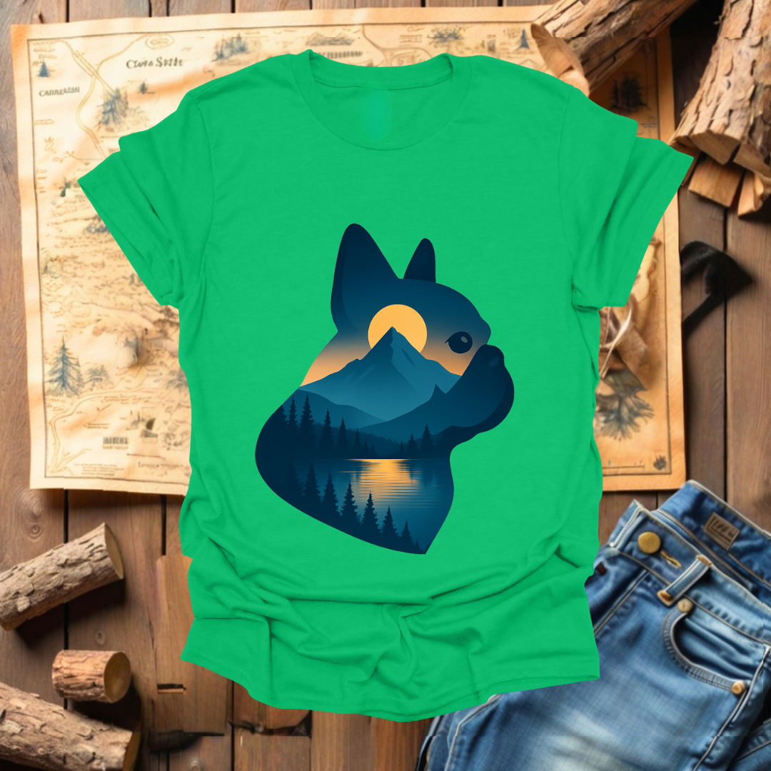 #268 French Bulldog Silhouette