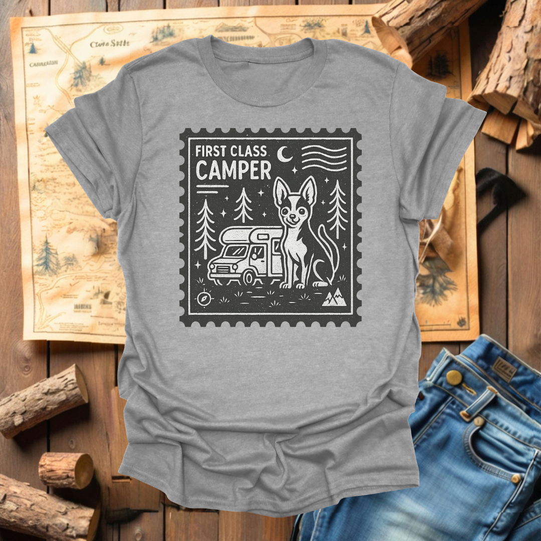 #303 First Class Camper Stamp