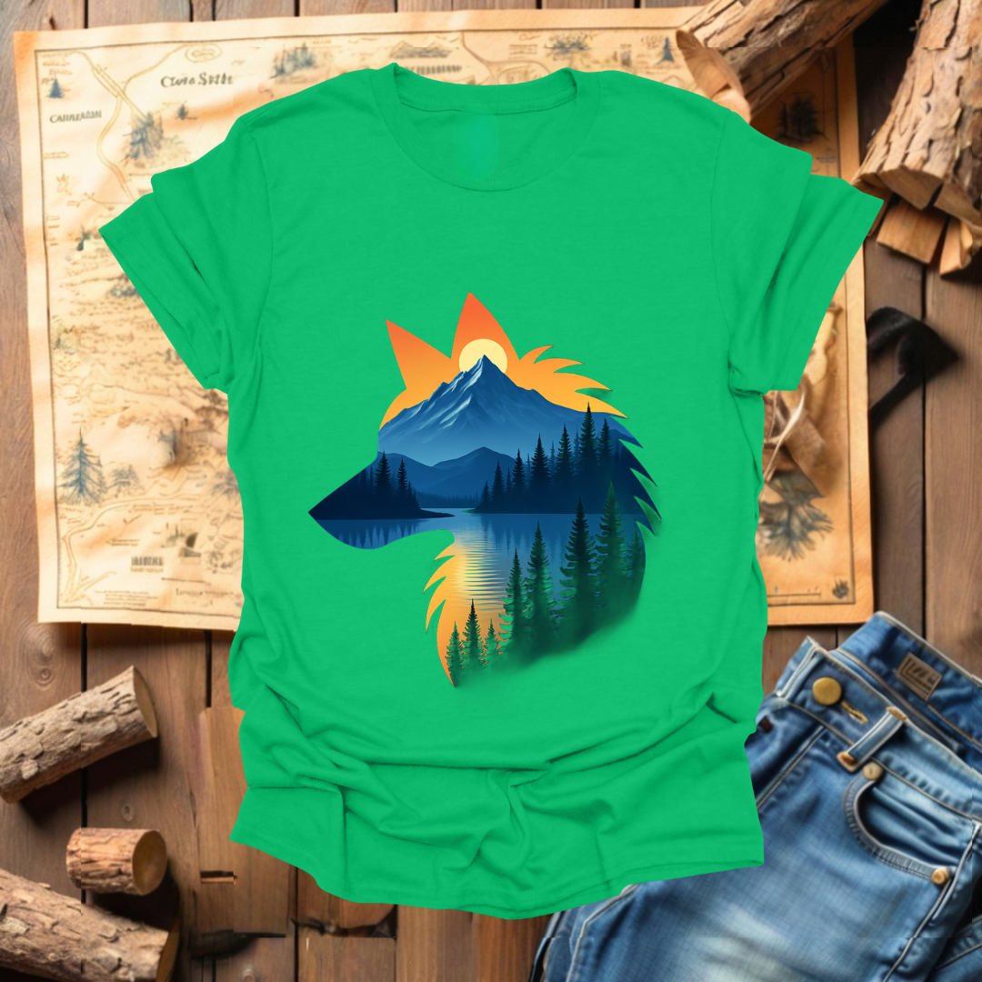 #271 Wolf Silhouette