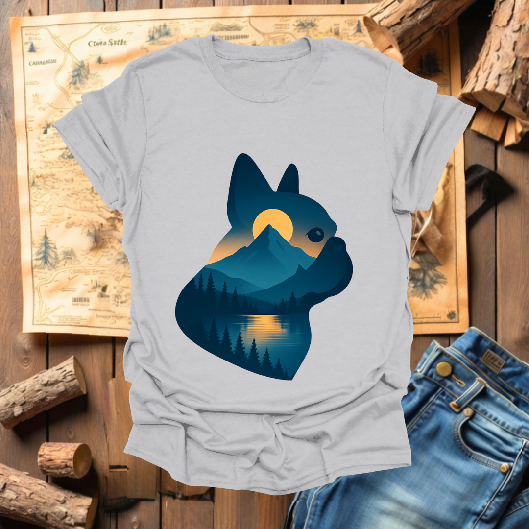 #268 French Bulldog Silhouette