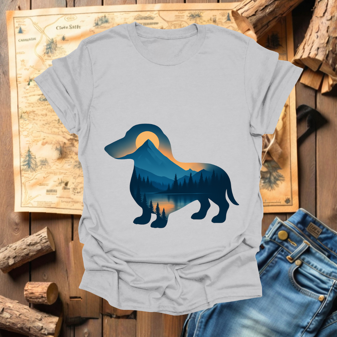 #265 Dachshund Silhouette