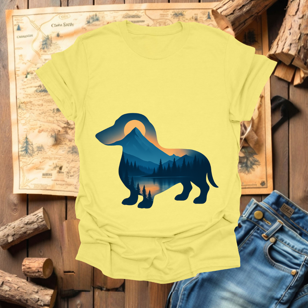 #265 Dachshund Silhouette
