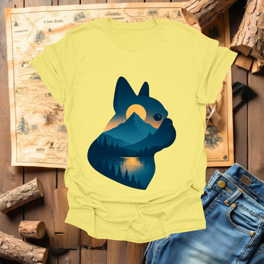 #268 French Bulldog Silhouette