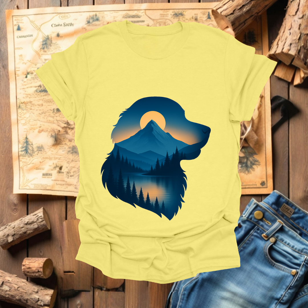 #267 Golden Retriever Silhouette