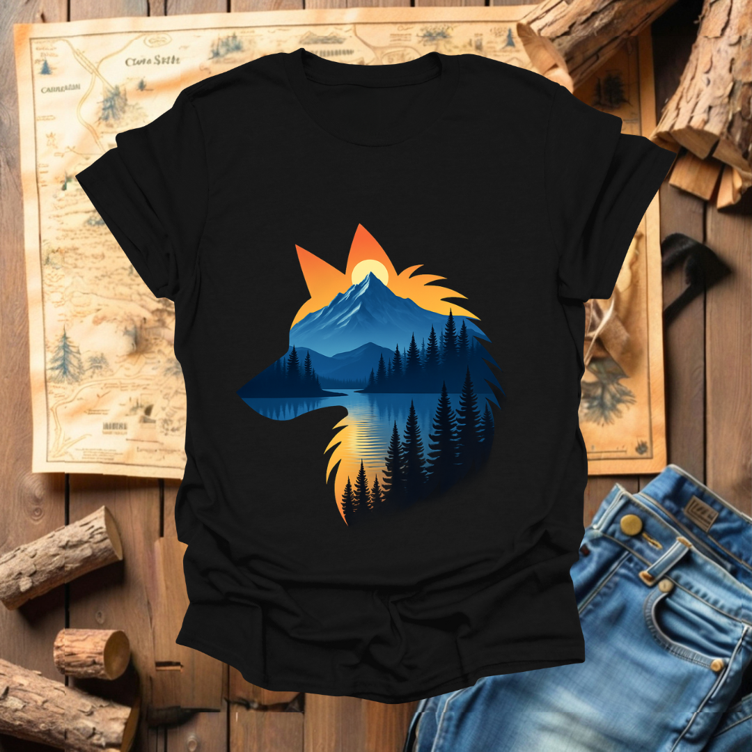 #271 Wolf Silhouette