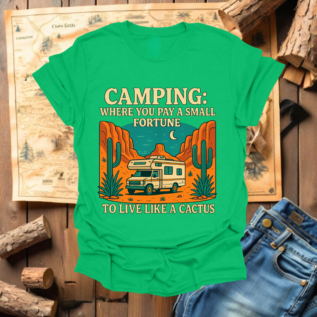 #196 Camping  Live Like a Cactus