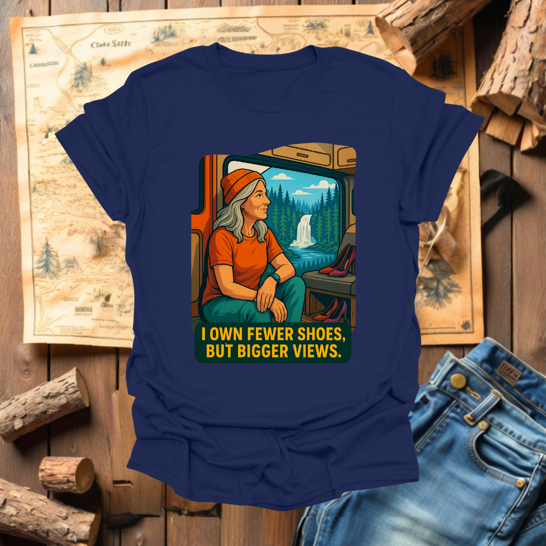 #335 Fewer Shoes Bigger Views