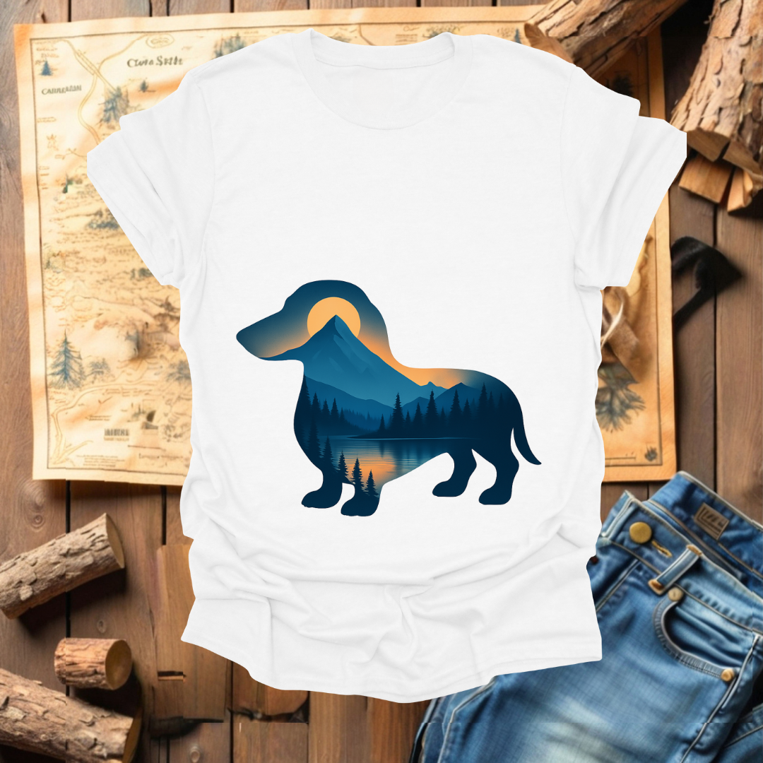 #265 Dachshund Silhouette