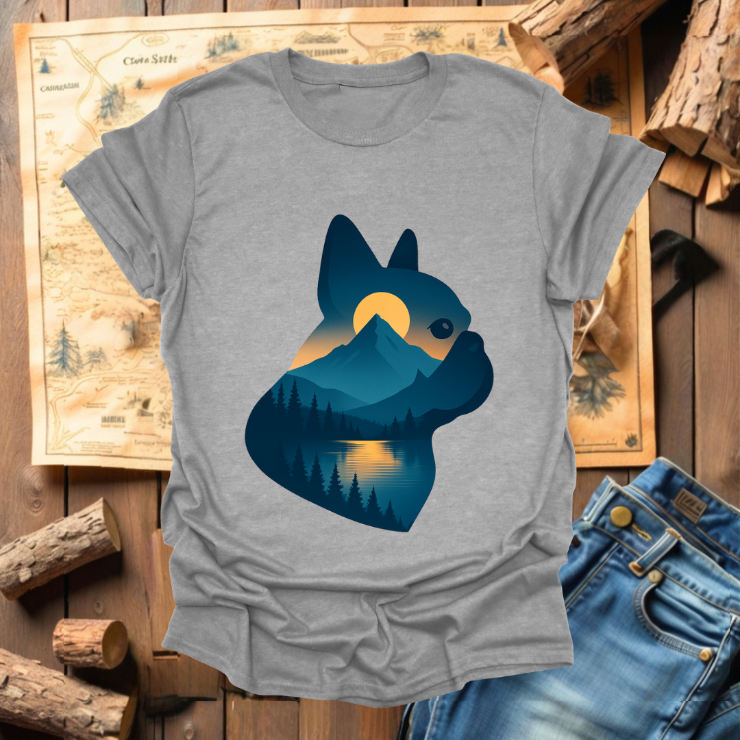 #268 French Bulldog Silhouette