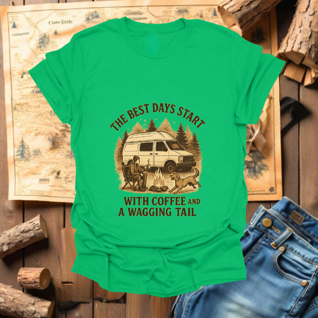 #239 The Best Days Start with Coffee (van)