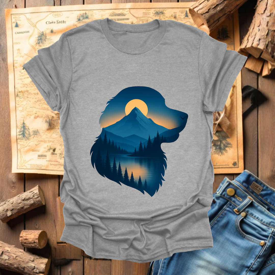 #267 Golden Retriever Silhouette