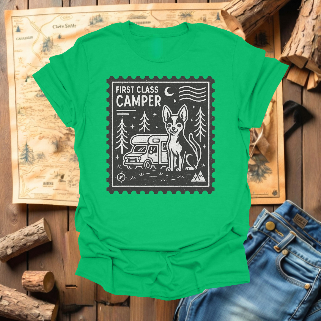 #303 First Class Camper Stamp