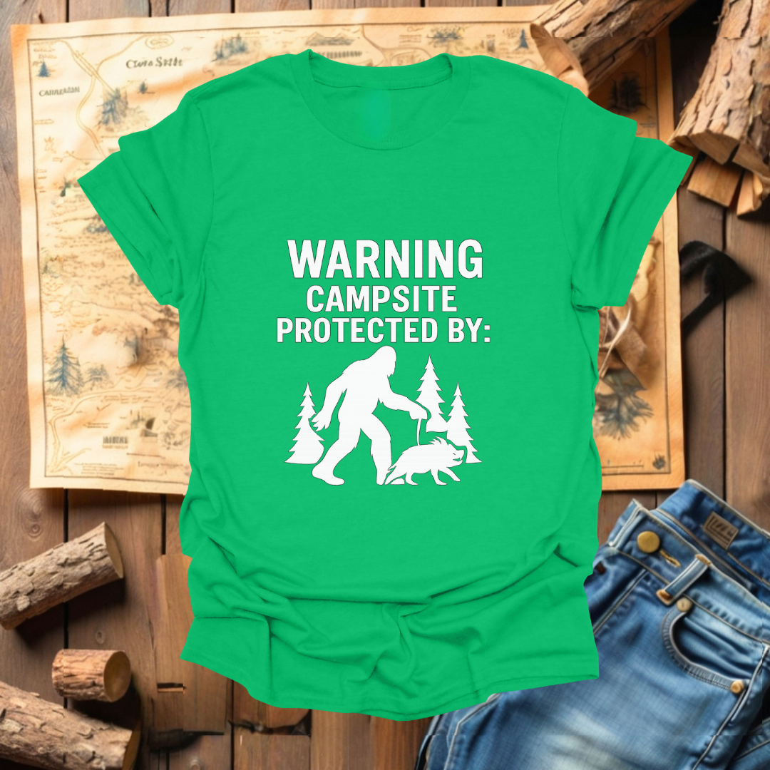 #311 Warning Campsite Protected By