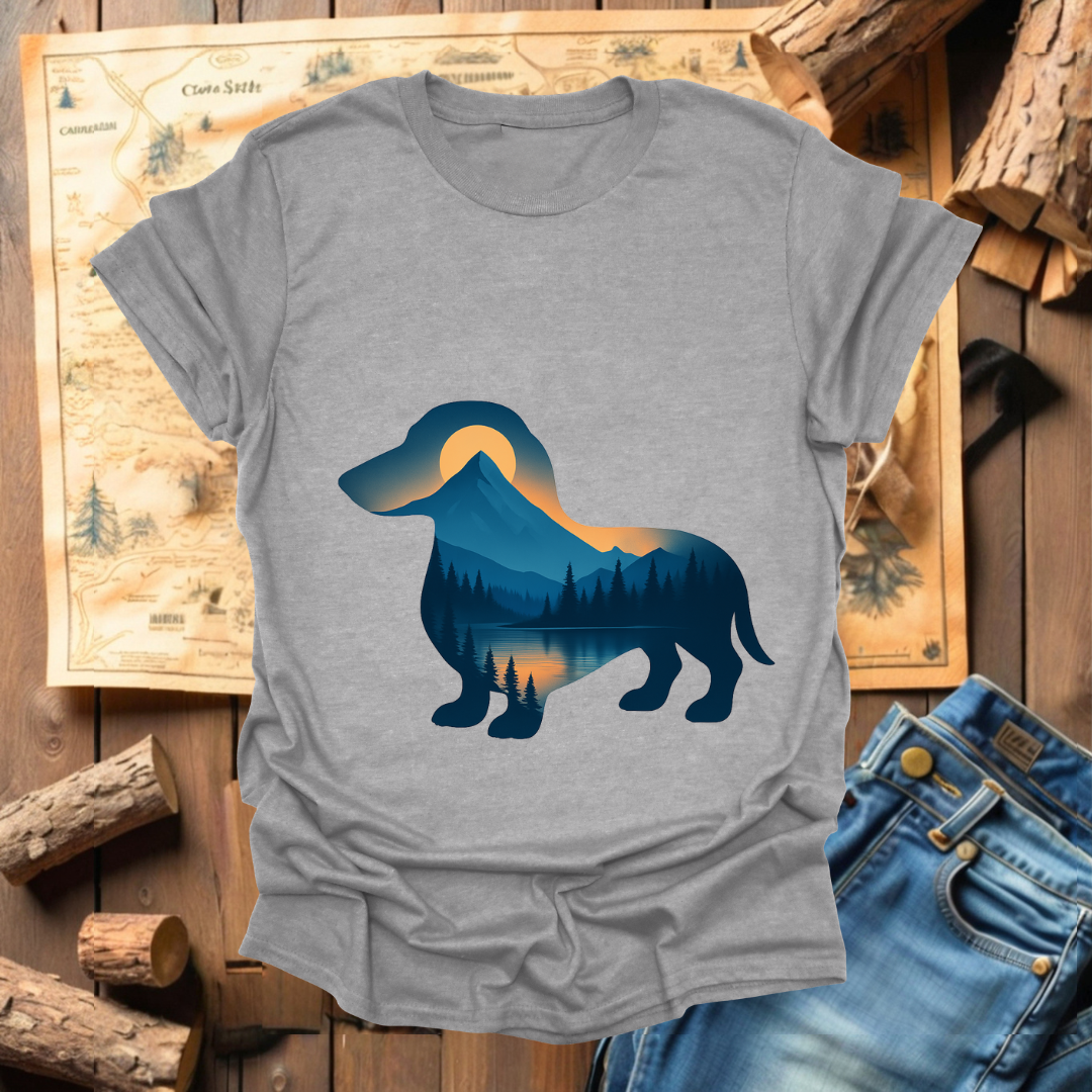 #265 Dachshund Silhouette