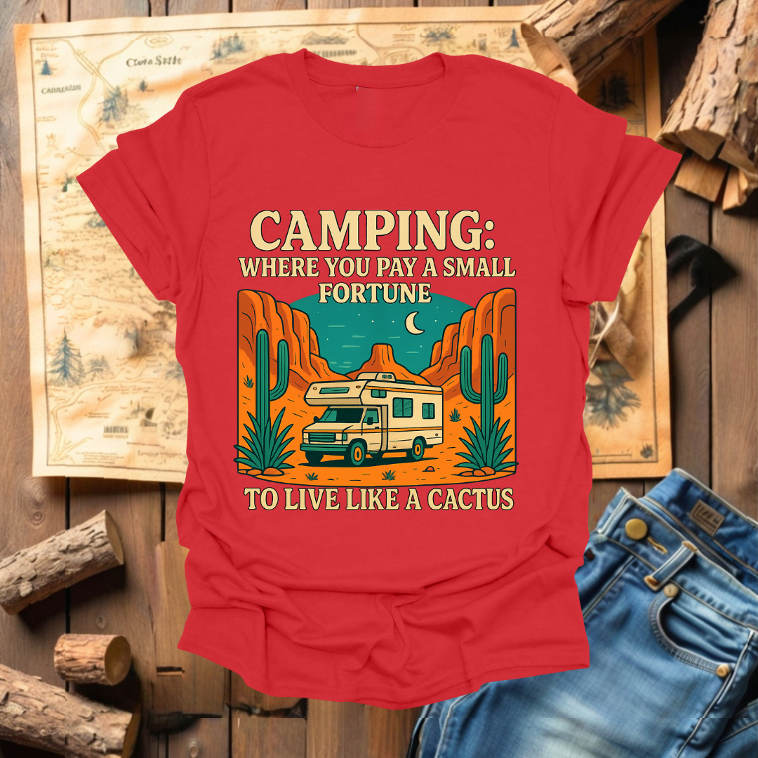 #196 Camping  Live Like a Cactus