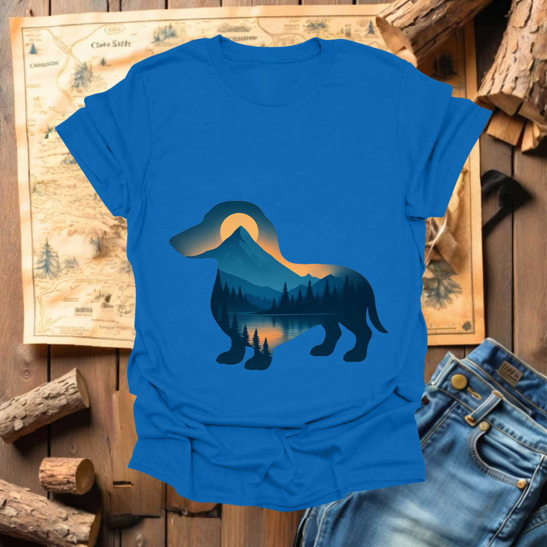 #265 Dachshund Silhouette