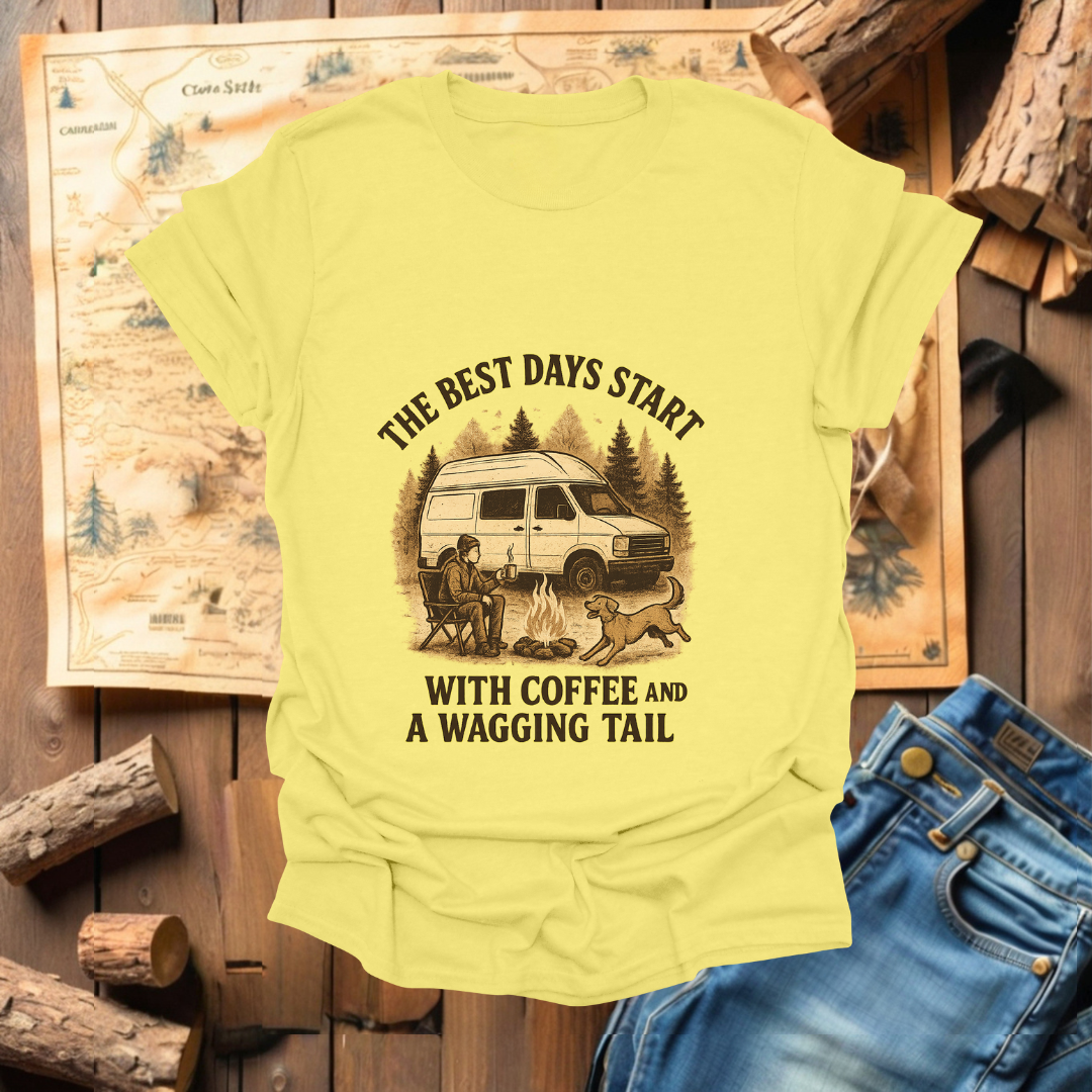 #239 The Best Days Start with Coffee (van)