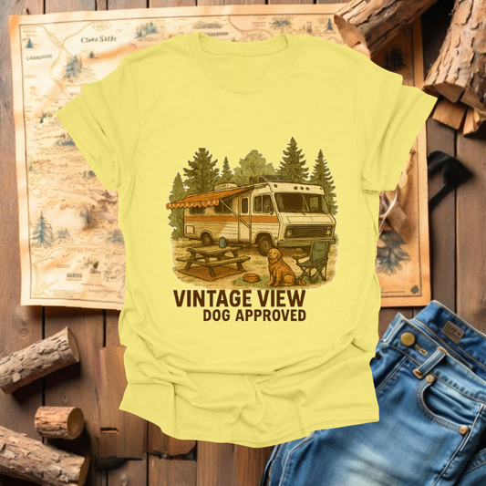 #213 Vintage Views Dog Approved