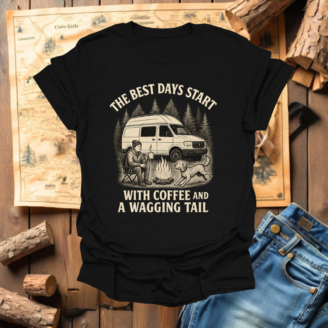 #239 The Best Days Start with Coffee (van)