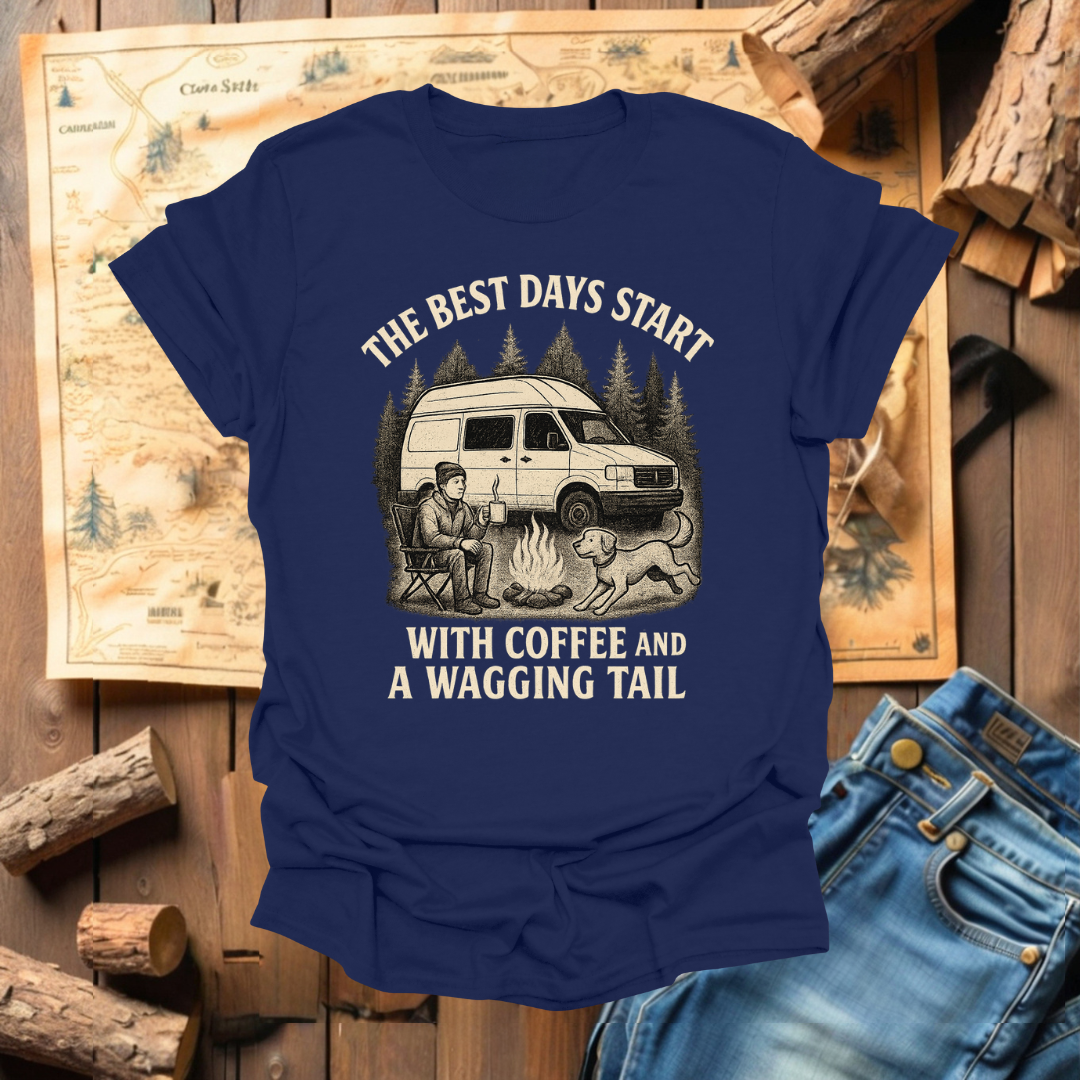 #239 The Best Days Start with Coffee (van)